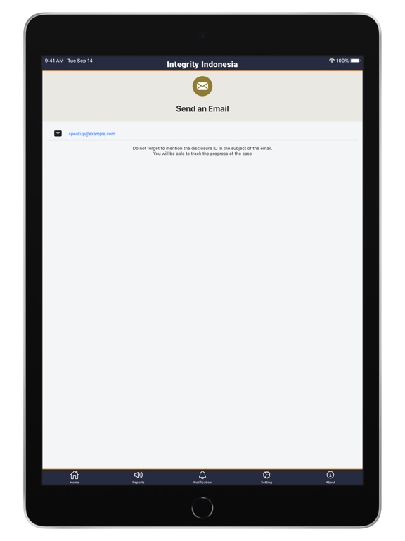 Canary Whistleblowing screenshot 5