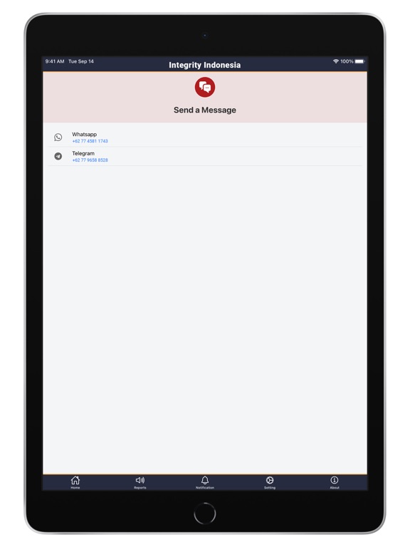 Canary Whistleblowing screenshot 6