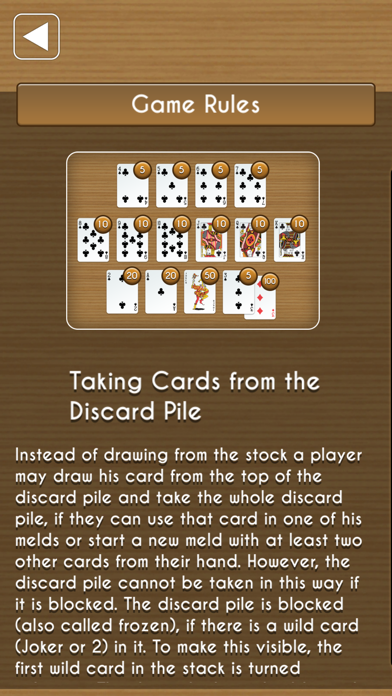 Canasta - The Card Game screenshot 2