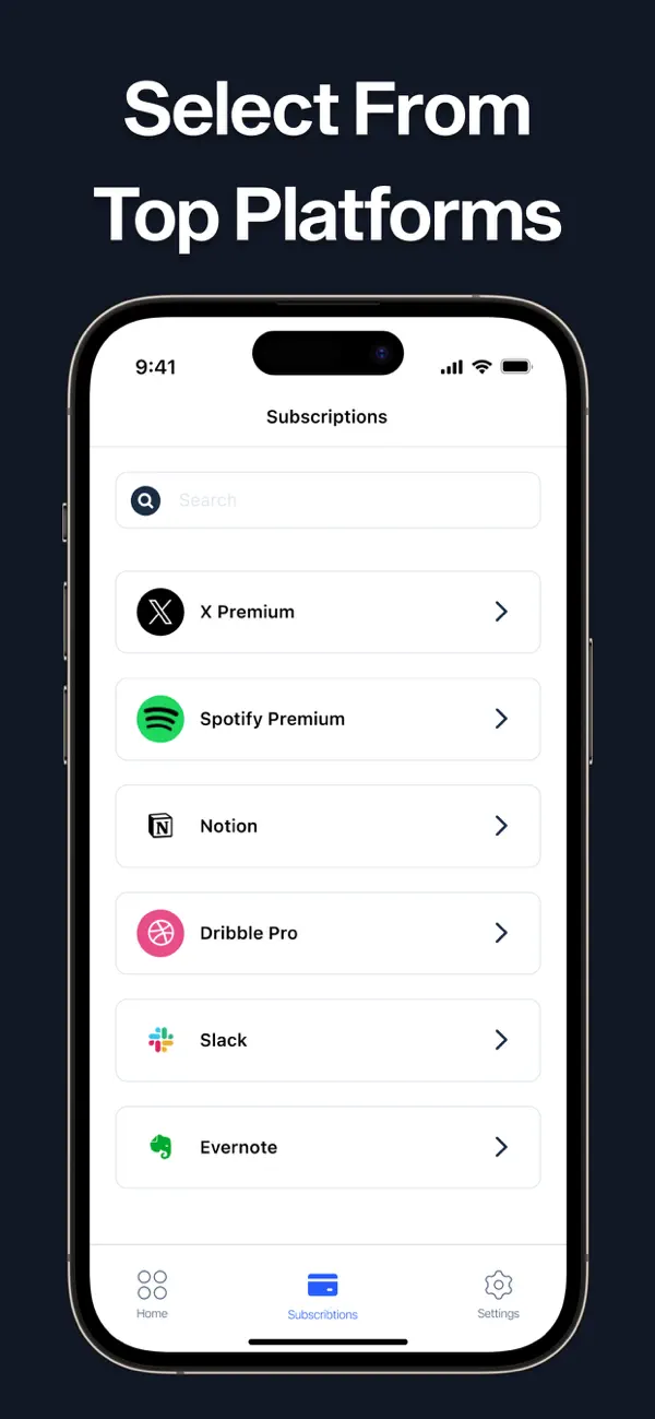 Cancel Subscriptions Manager screenshot 2