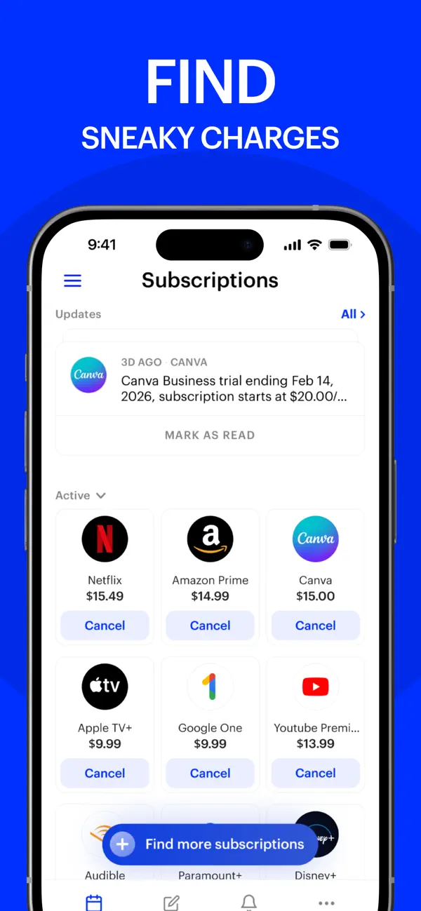 Cancel Subscriptions screenshot 3