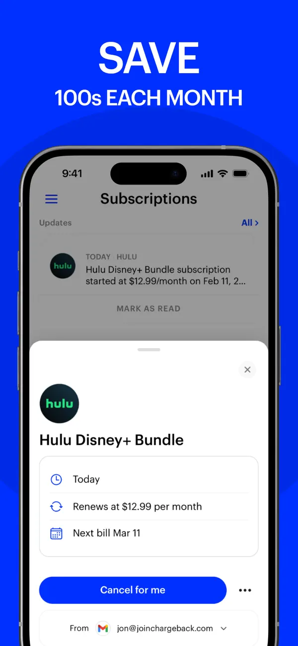 Cancel Subscriptions screenshot 2