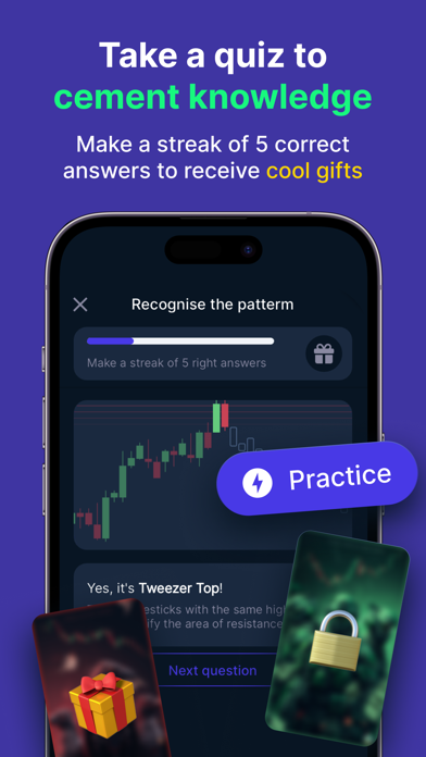 Candlestick Patterns T-Cake screenshot 1