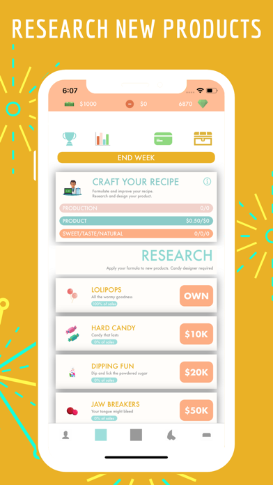 Candy CEO - Business Simulator screenshot 1