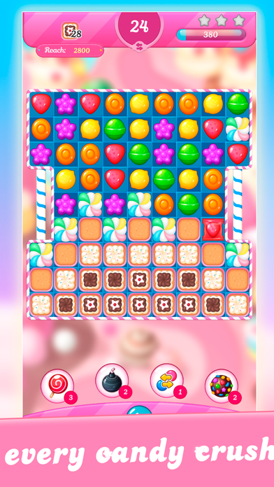 Candy Match 3: Sweet Lands screenshot 2