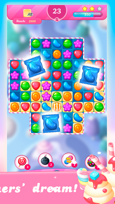 Candy Match 3: Sweet Lands screenshot 1