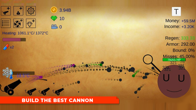 Cannon clicker: boom upgrade! screenshot 2