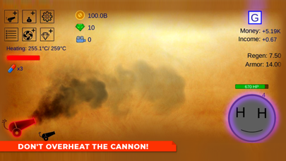 Cannon clicker: boom upgrade! screenshot 3
