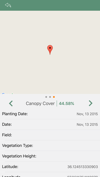 Canopeo screenshot 1