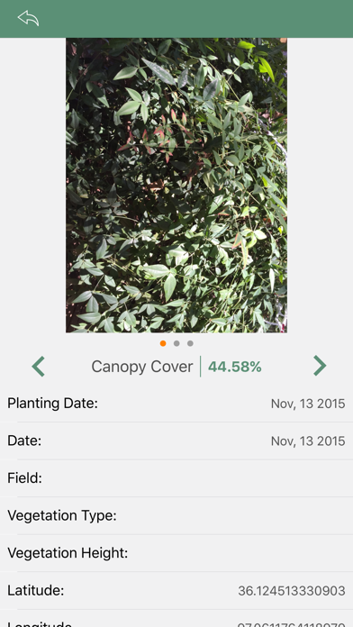 Canopeo screenshot 3