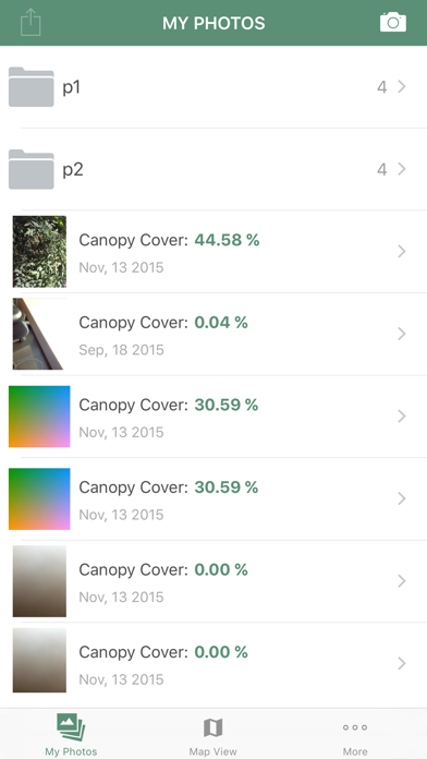 Canopeo screenshot 4