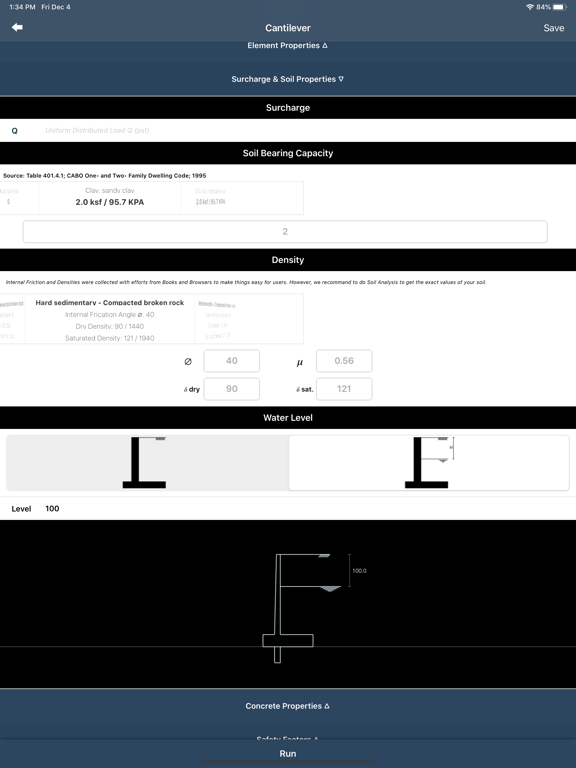 Cantilever Retaining Wall screenshot 10