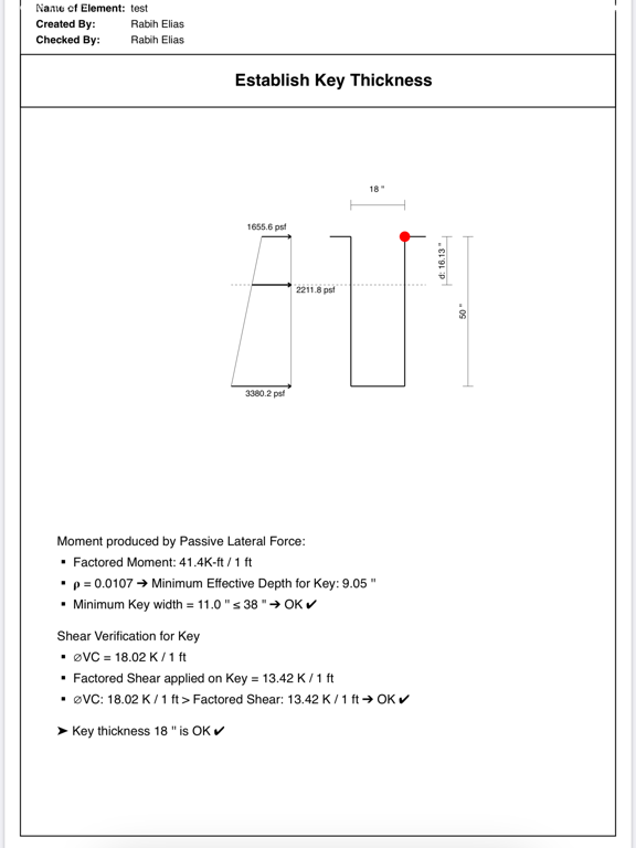 Cantilever Retaining Wall screenshot 5