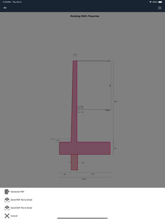 Cantilever Retaining Wall screenshot 8