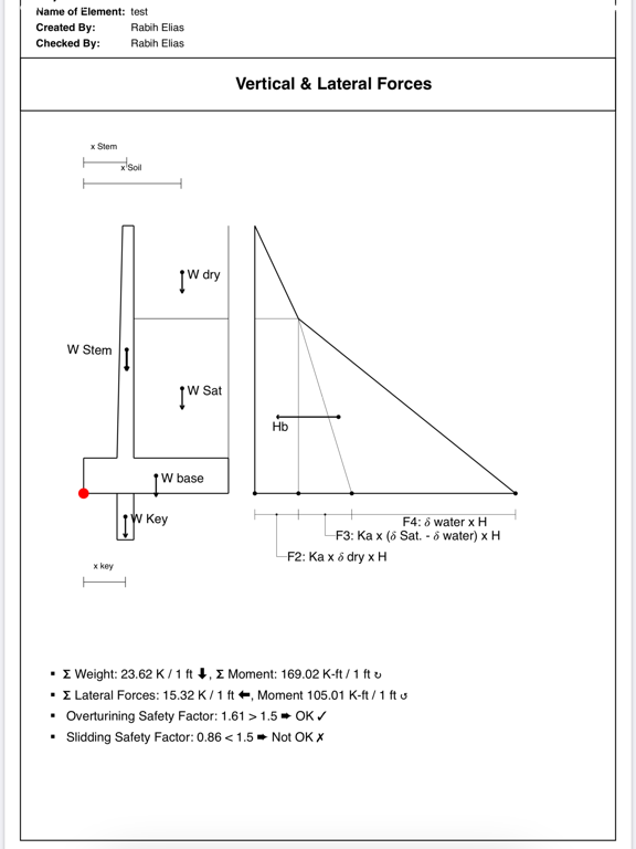 Cantilever Retaining Wall screenshot 7