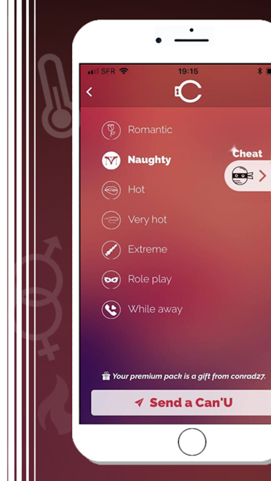 Can'U - Sex Game for couples screenshot 1