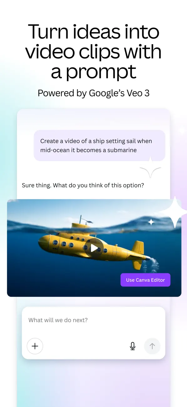 Canva: AI Video & Photo Editor screenshot 1