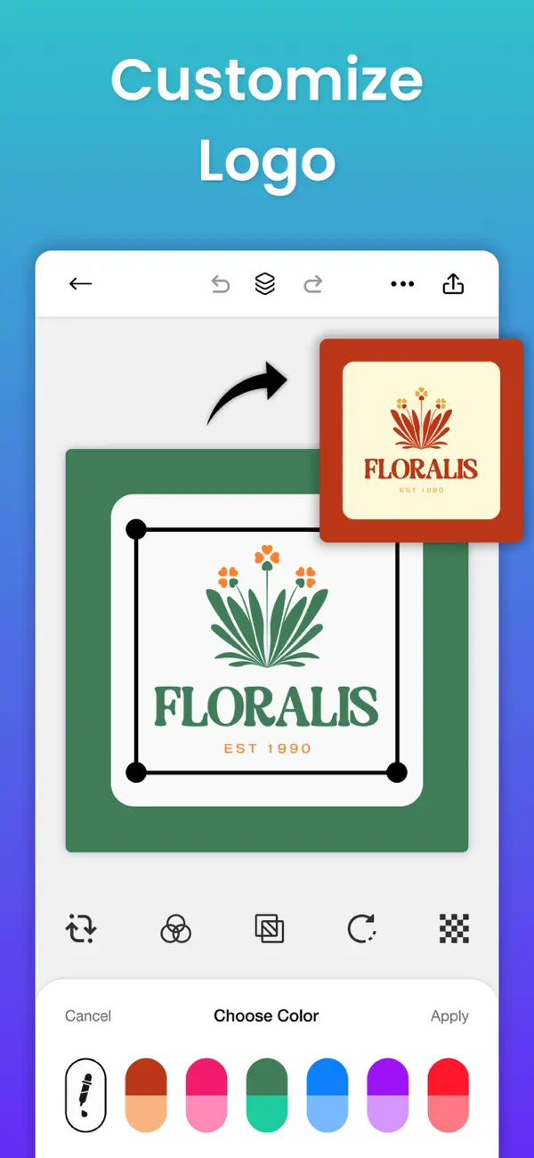 Canvas AI Logo + Poster Maker screenshot 2