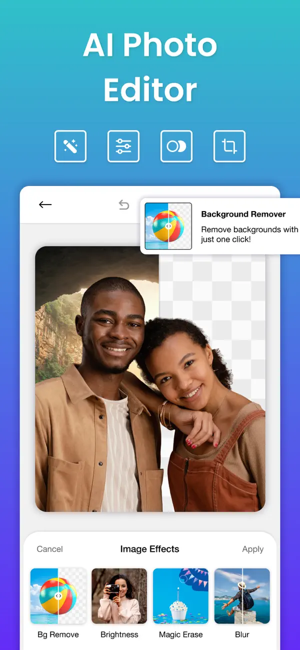 Canvas AI Logo + Poster Maker screenshot 1