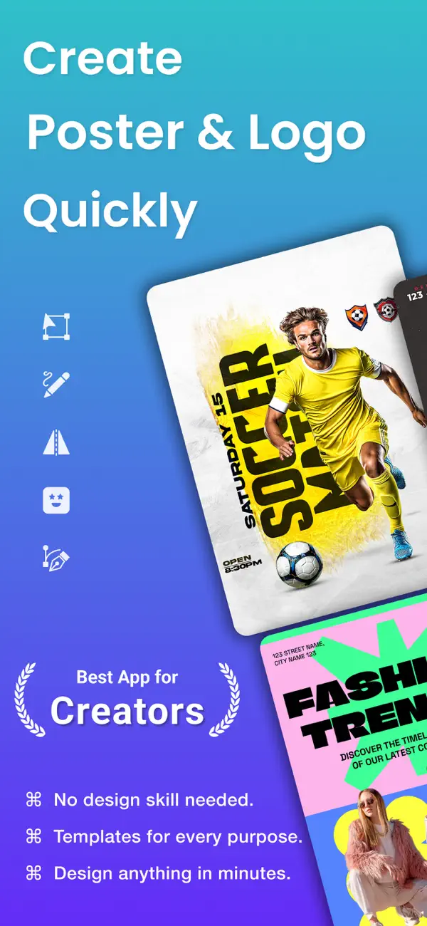 Canvas AI Logo + Poster Maker screenshot 6