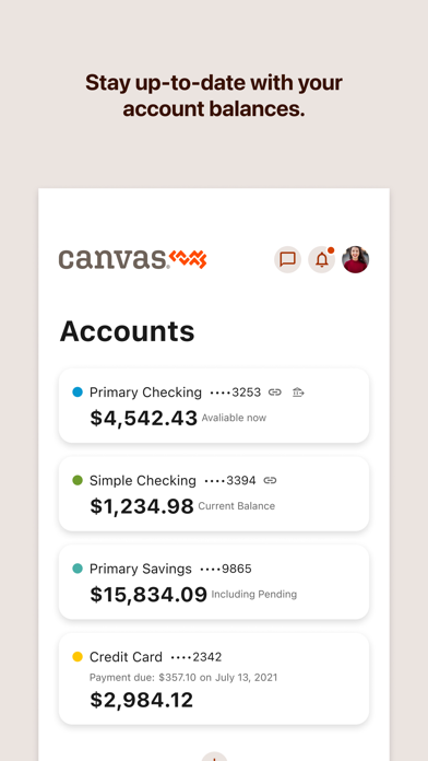 Canvas Credit Union screenshot 3