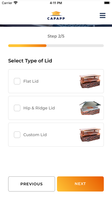 CapApp - Chimney Cap Builder screenshot 1