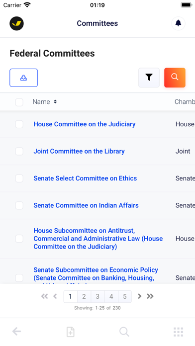CapitolCanary Intelligence screenshot 2