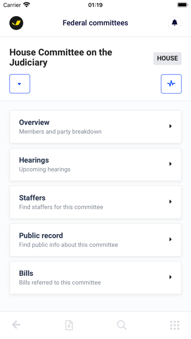 CapitolCanary Intelligence screenshot 1