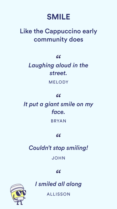 Cappuccino - stay in touch screenshot 2