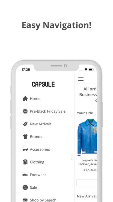 Capsule Clothing Store screenshot 2