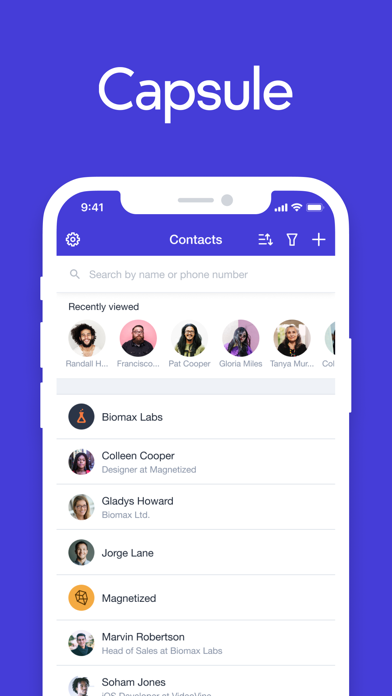 Capsule CRM screenshot 6