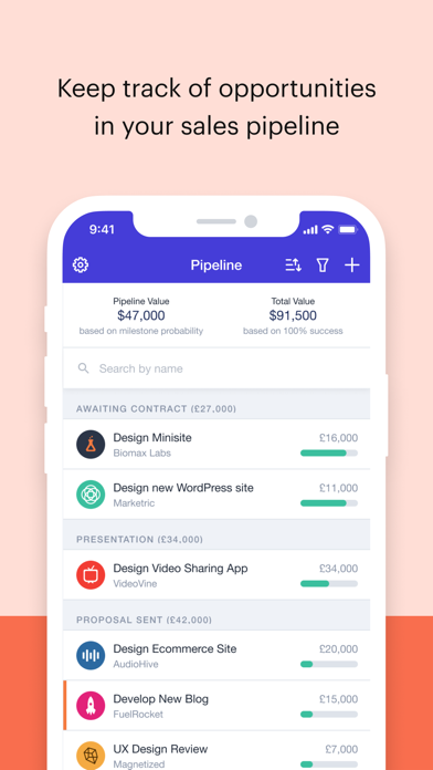 Capsule CRM screenshot 3