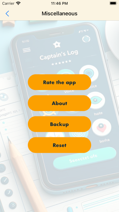 Captain's Log @Life screenshot 2