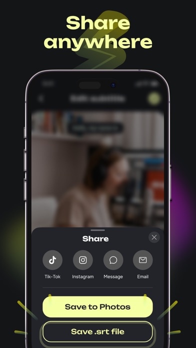 Captions AI: Video Subtitles screenshot 1