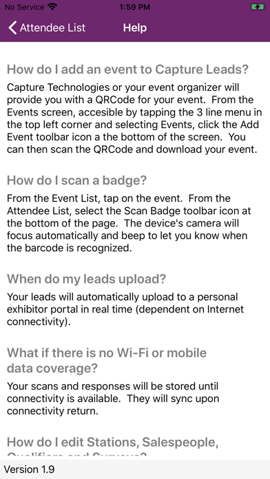 Capture Leads screenshot 1