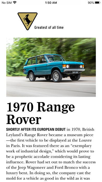 Car and Driver Magazine US screenshot 1