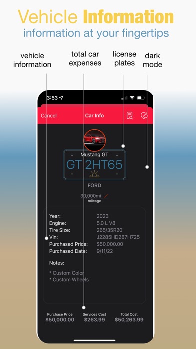 Car Cave - Car Maintenance Log screenshot 3