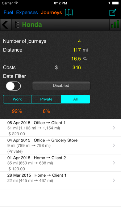 Car Logbook screenshot 2