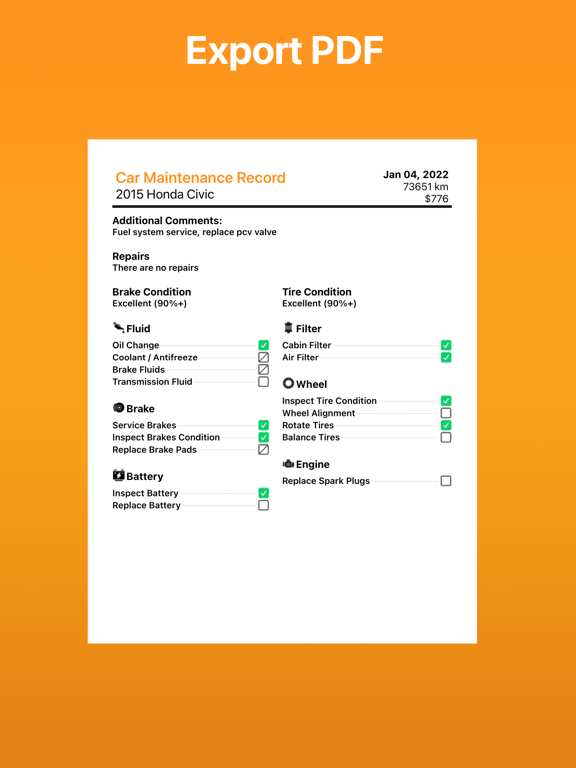 Car Maintenance Reminders screenshot 2