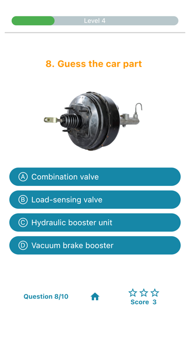Car parts Quiz Game screenshot 1