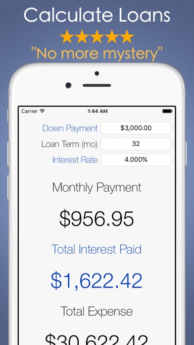 Car Payment Calculator Mobile screenshot 3