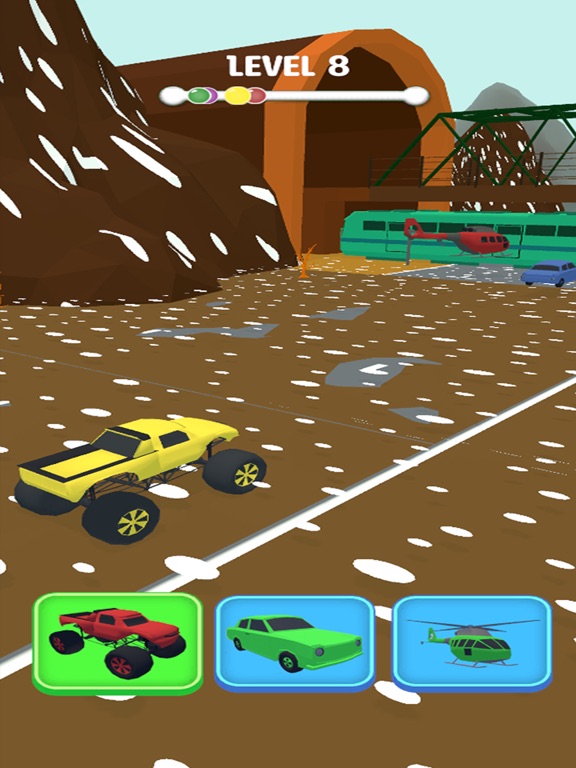 Car Shape Funny Transform Race screenshot 3