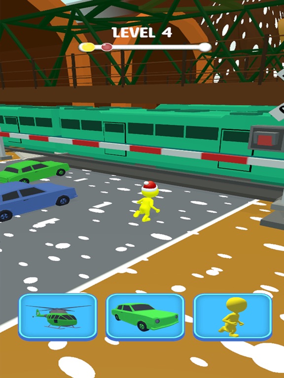Car Shape Funny Transform Race screenshot 1
