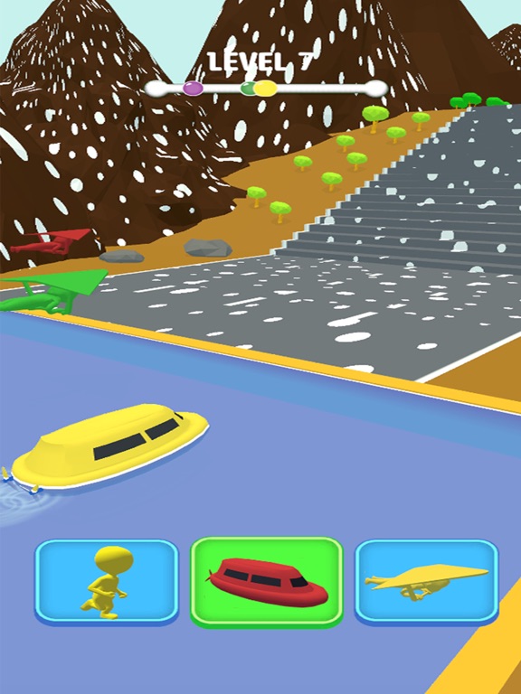 Car Shape Funny Transform Race screenshot 4