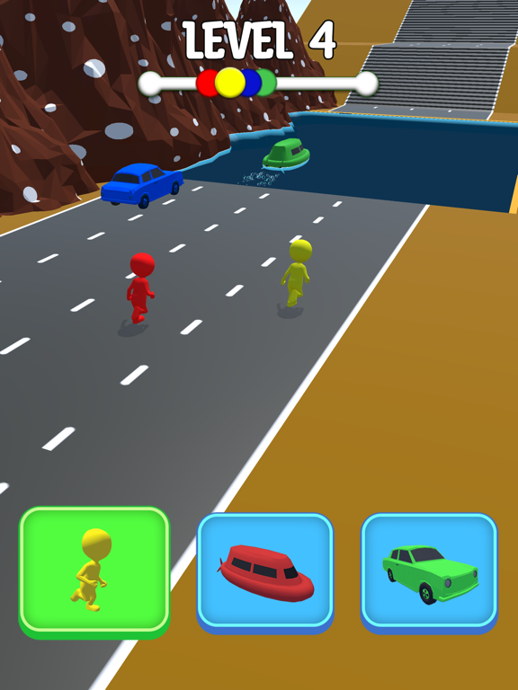 Car Shape Funny Transform Race screenshot 5