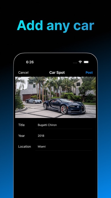 Car Spotting App screenshot 1