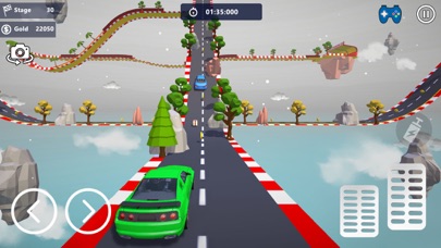 Car Stunts 3D - Sky Parkour screenshot 2