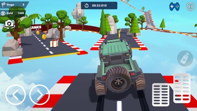 Car Stunts 3D - Sky Parkour screenshot 4