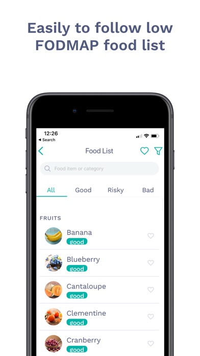 Cara Care: IBS, FODMAP Tracker screenshot 5