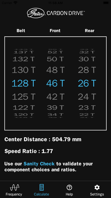 Carbon Drive Belt Tension Tool screenshot 3